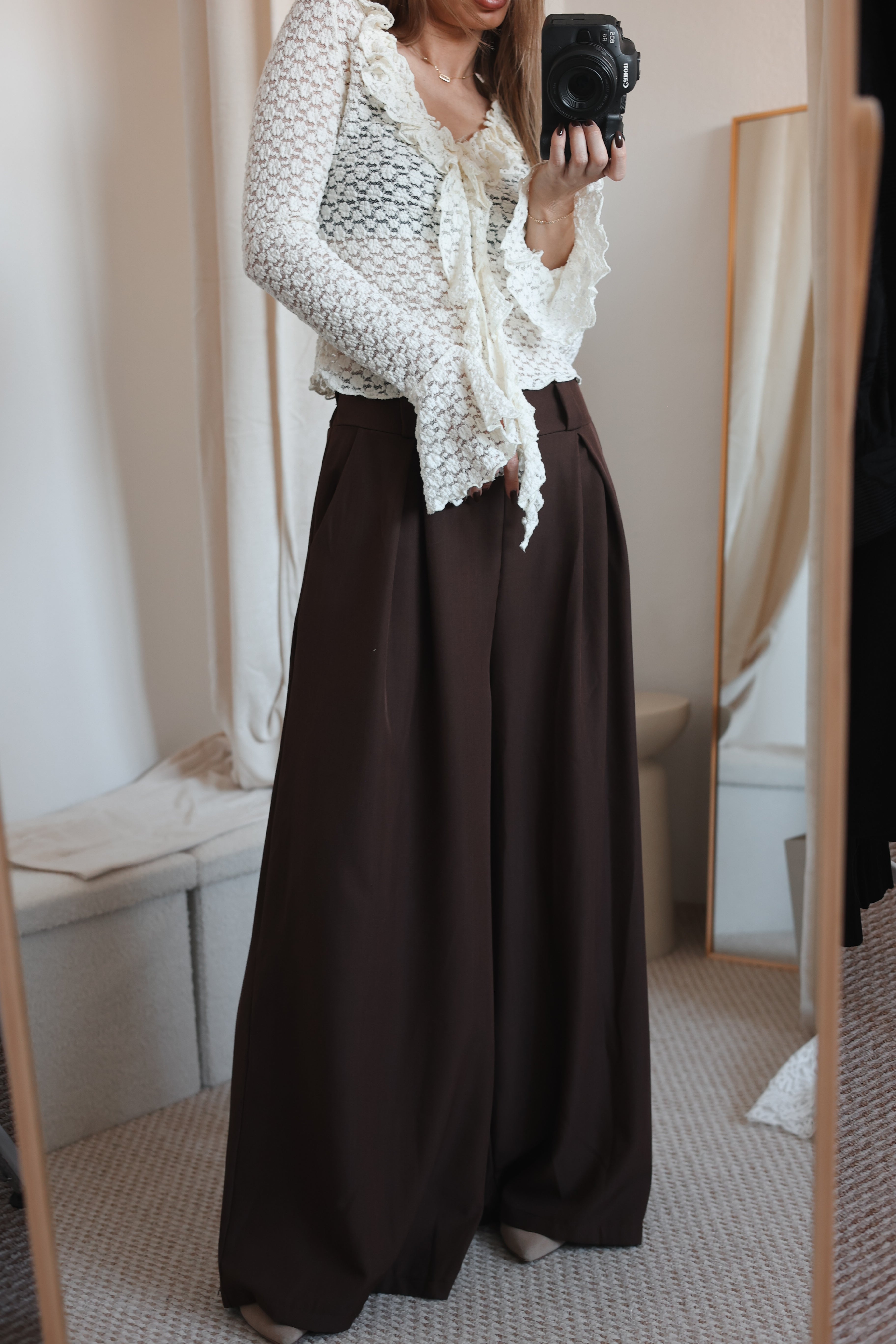 Margot nadrág – csokibarna