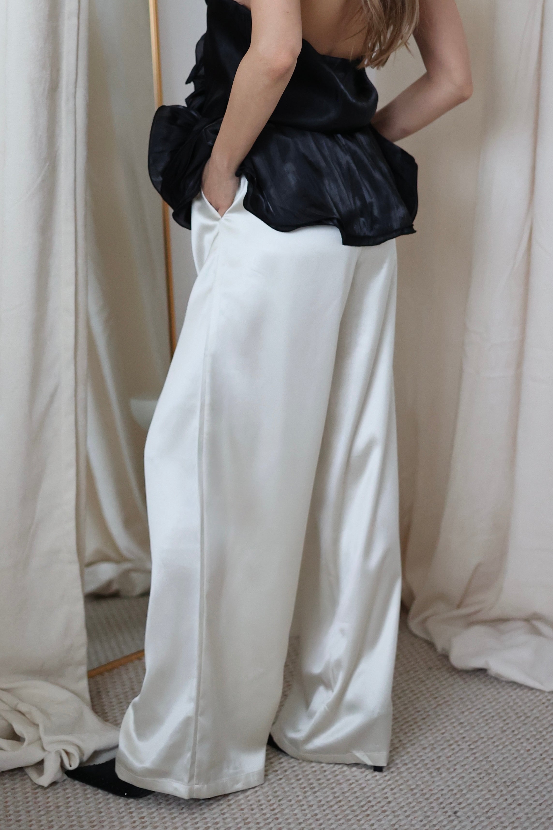 Melissa szatén nadrág