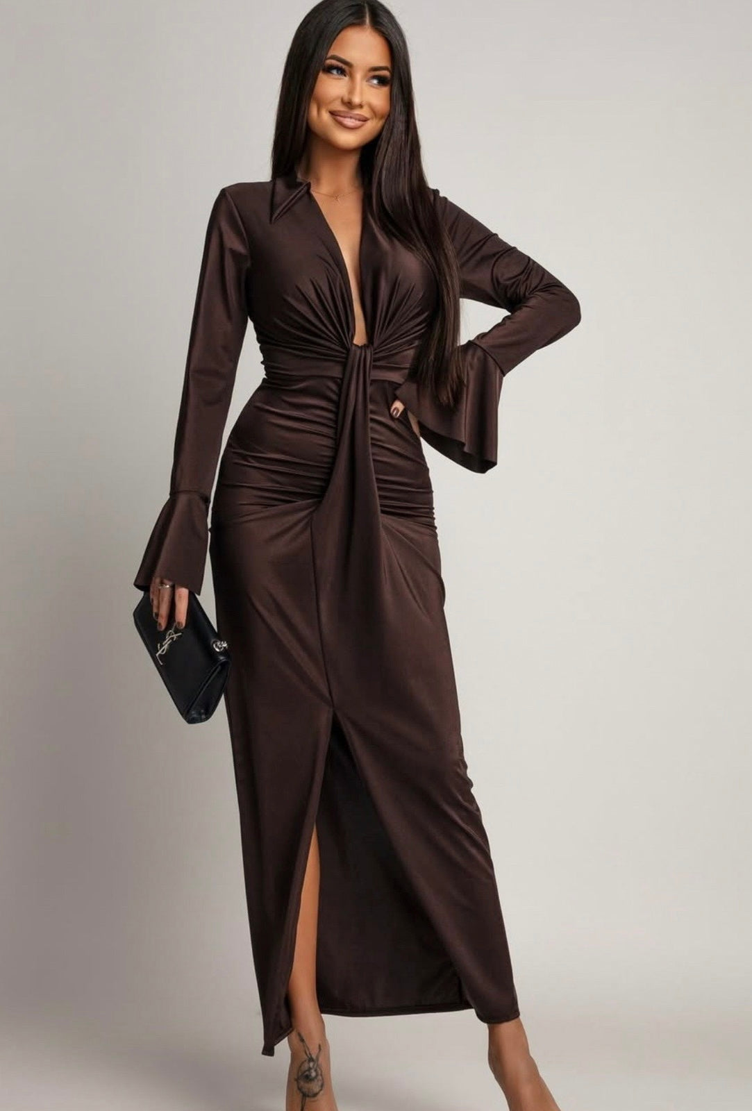 Corinne szatén ruha