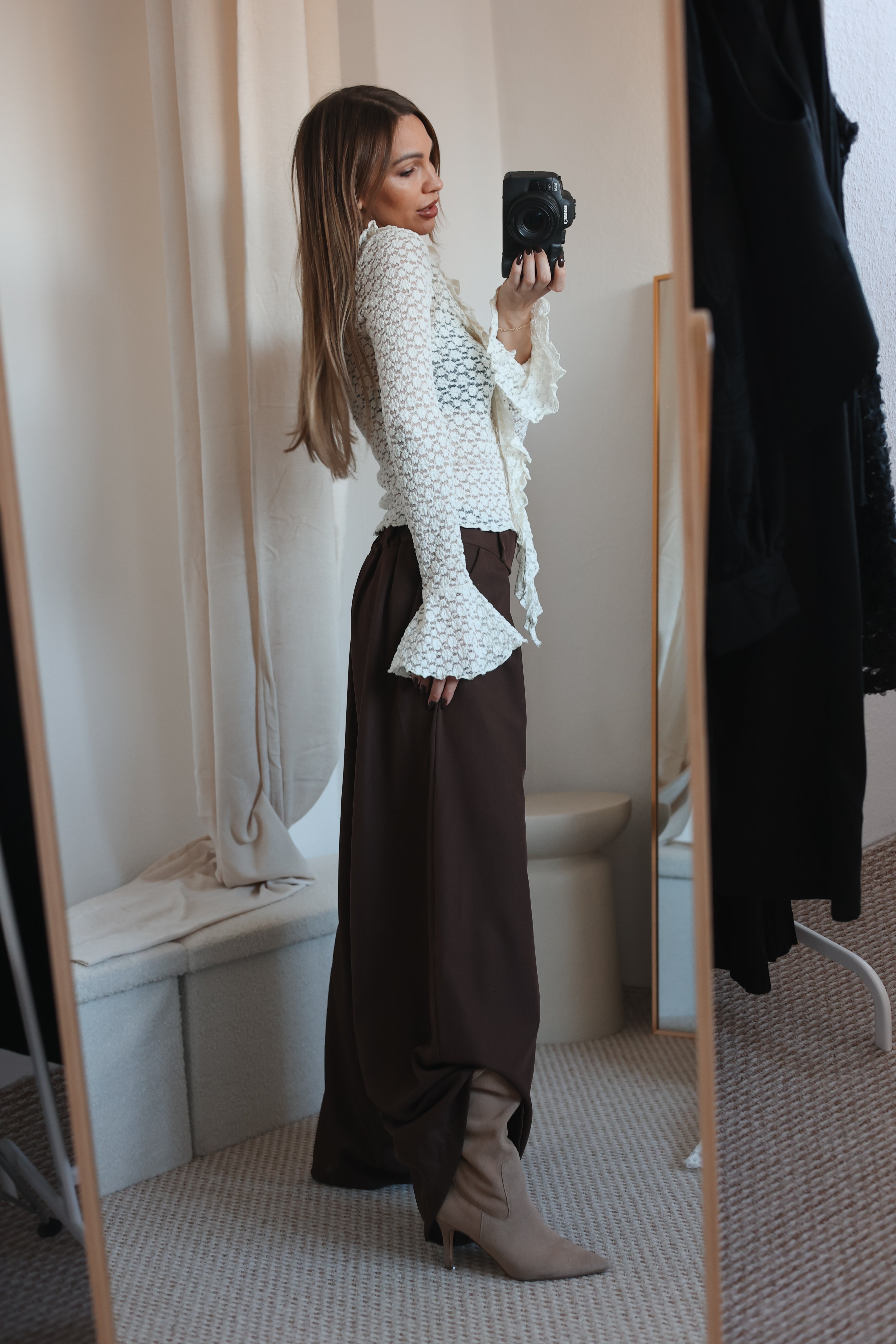 Margot nadrág – csokibarna